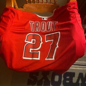 Mike trout majestic cool base 3xL jersey